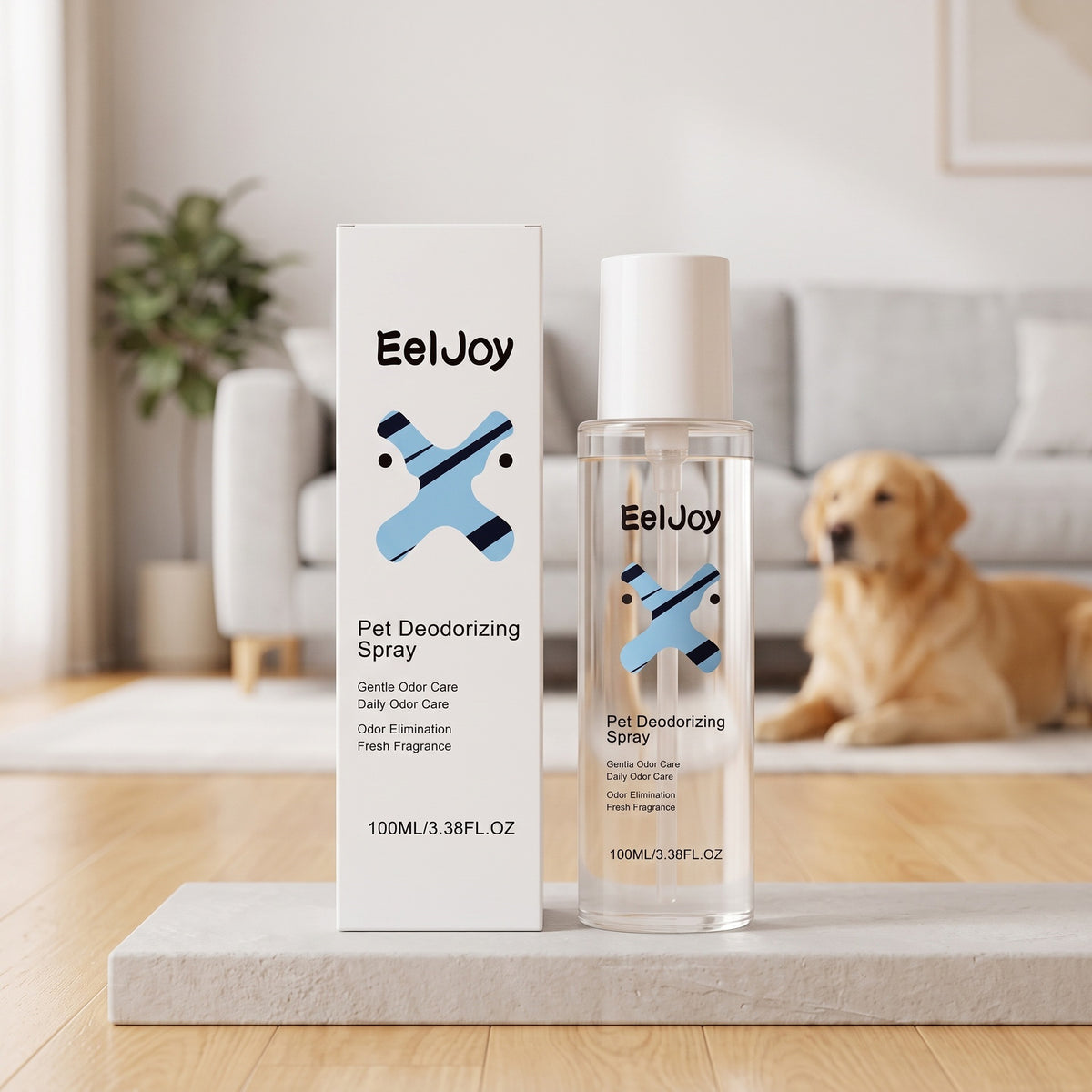 Pet Deodorizing Spray – Gentle Odor Care for Fabrics and Hard Surfaces - TailTiddy