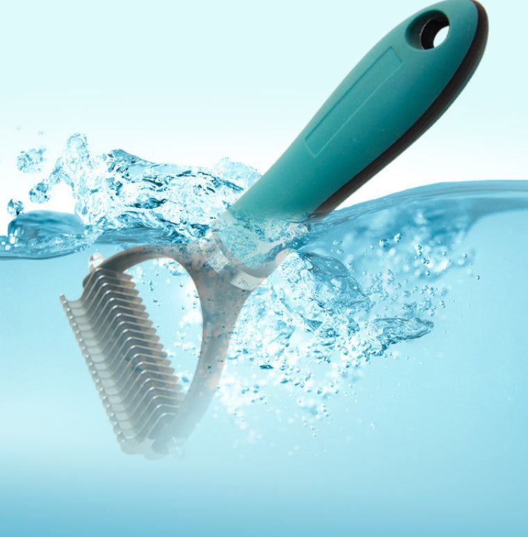 Double-Sided Detangling Blade Comb for Dogs & Cats Multi-functional Combs - TailTiddy