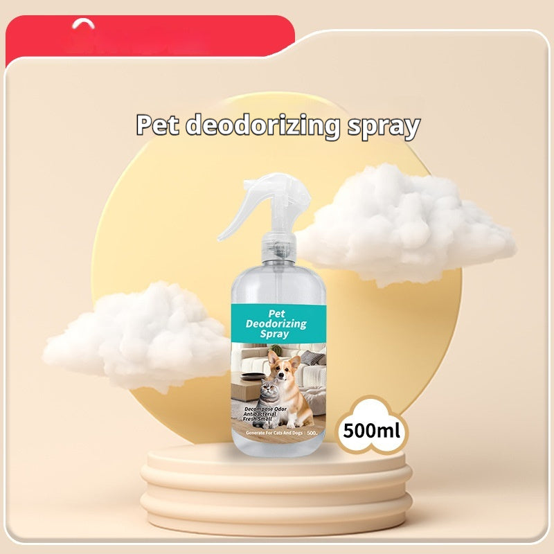 Highly Moisturizing Mineral Pet Deodorizer Spray – Odor Eliminator & Refresher for Cats and Dogs - TailTiddy