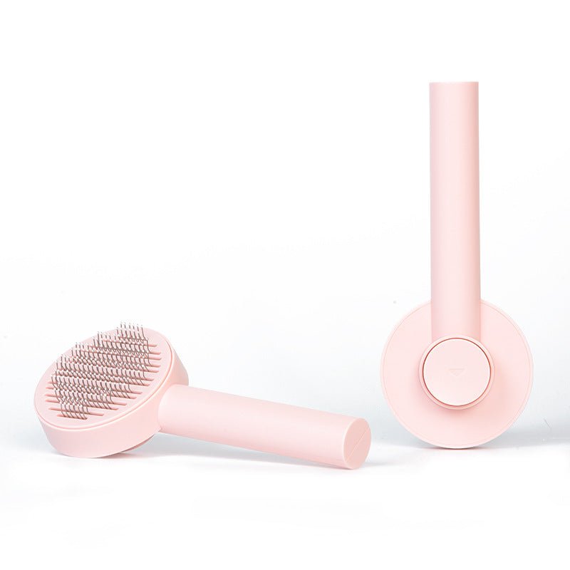 Self-Cleaning Pet Grooming Brush – Hair Remover & Massage Comb for Dogs & Cats - TailTiddy