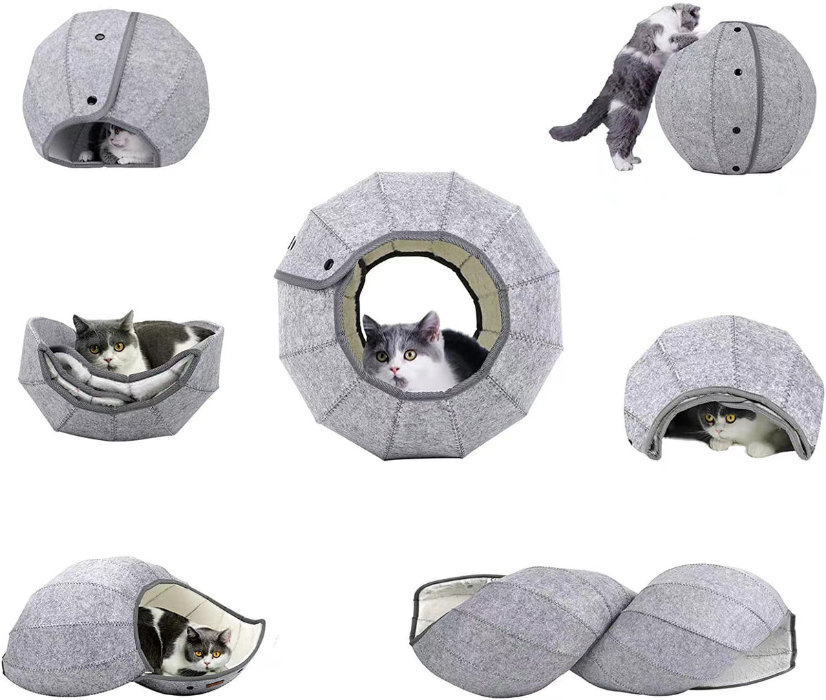 Foldable Breathable Pet Bed Cat Nest - TailTiddy