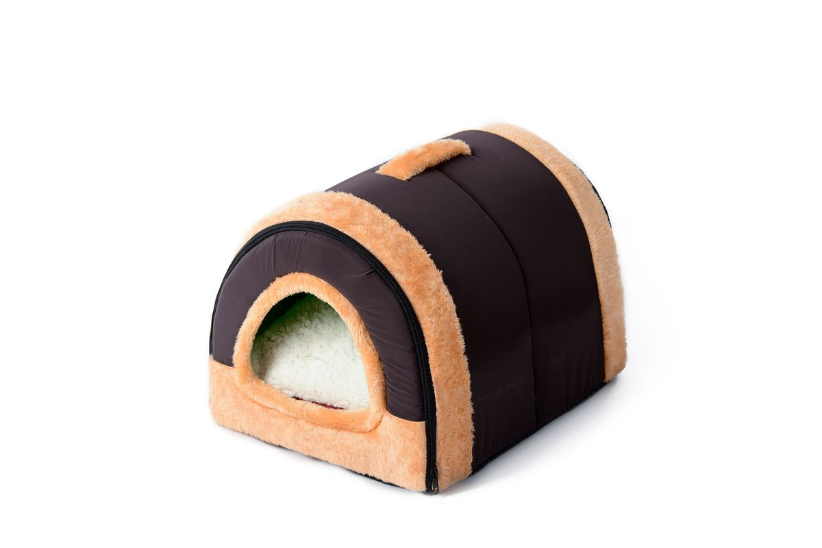 Tunnel Pet House – Cozy Cave with Play Tunnel for Cats & Small Dogs(Premium Product) - TailTiddy