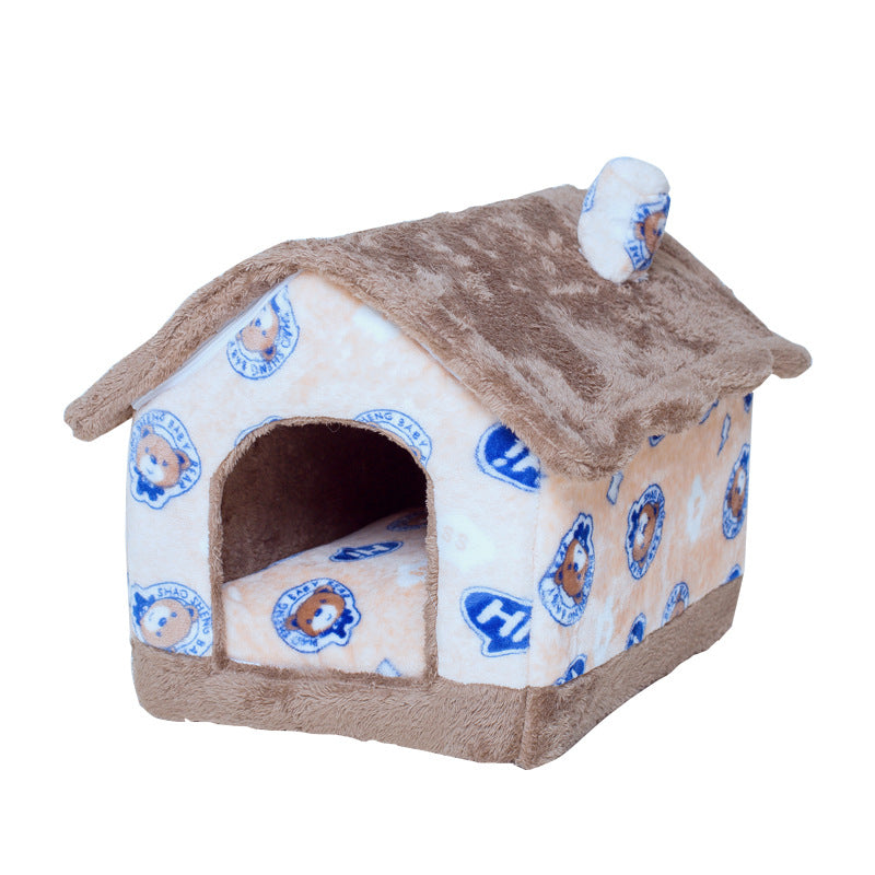 Pet House Dog House Cat House Four Seasons - TailTiddy