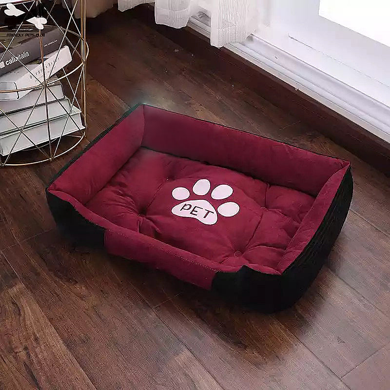 Dog kennel winter warm cat kennel pet dog supplies mat - TailTiddy
