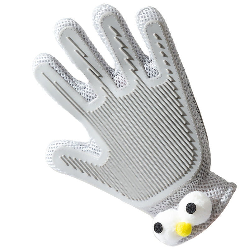 Double-Sided Pet Grooming & Cleaning Glove – Multi-Purpose Hair Remover for Pets - TailTiddy