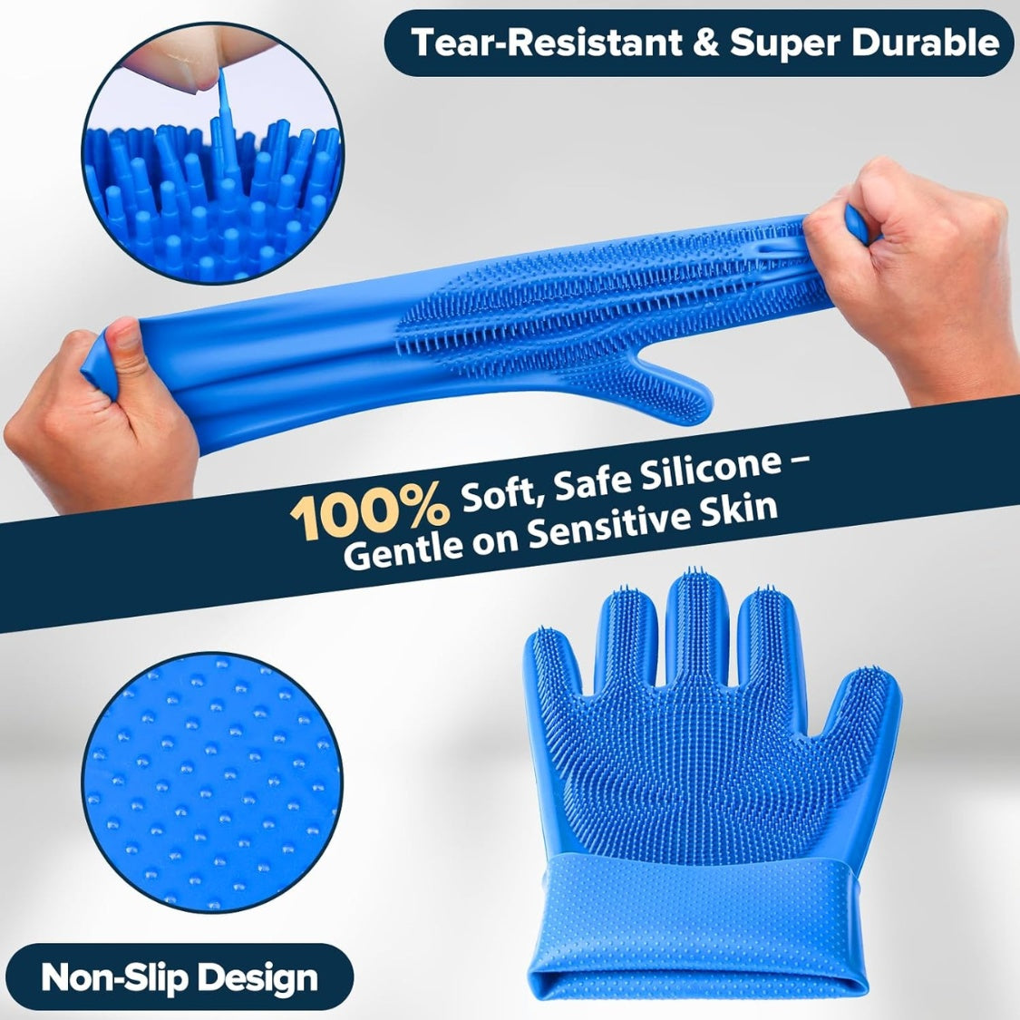 6-Piece Pet Grooming & Bath Kit - TailTiddy