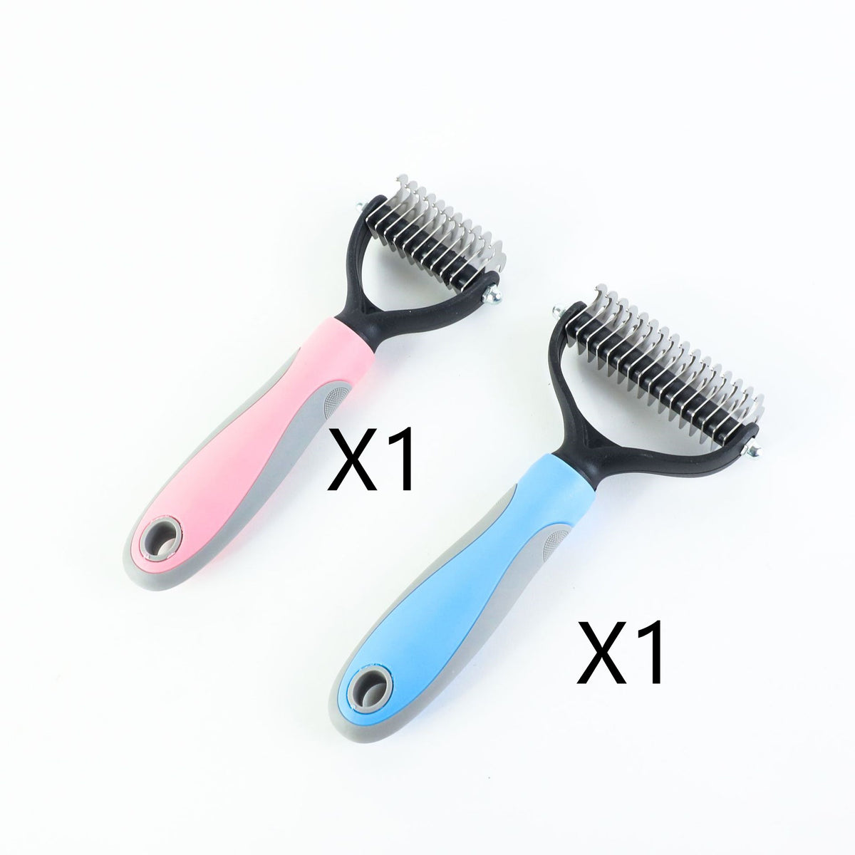 Double-Sided Stainless Steel Deshedding Brush - TailTiddy