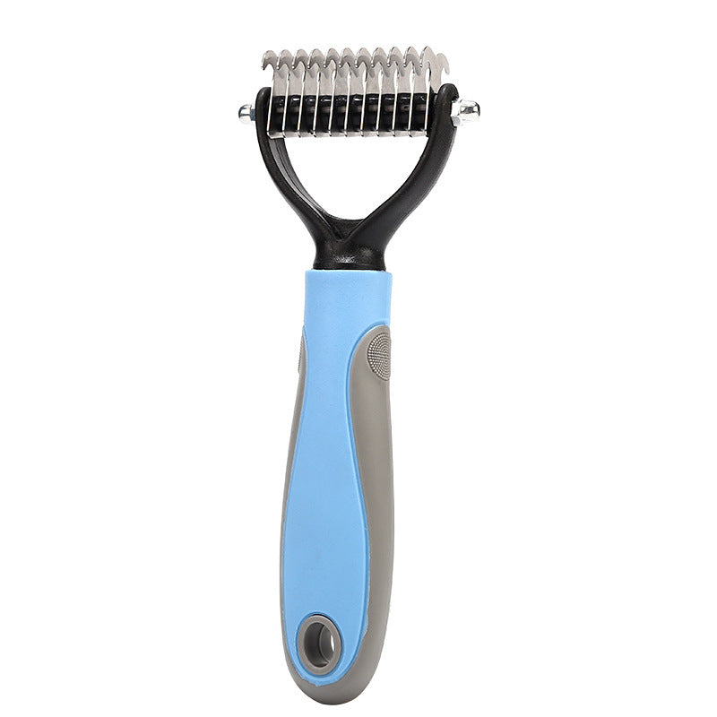 Double-Sided Stainless Steel Deshedding Brush - TailTiddy