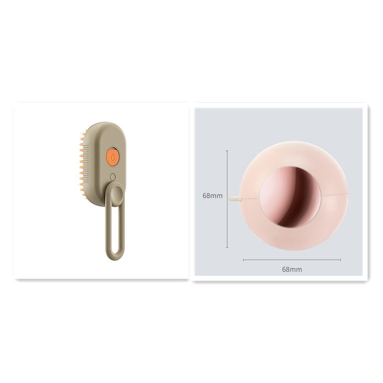 3-in-1 Steam Grooming Brush for Cats & Dogs - TailTiddy