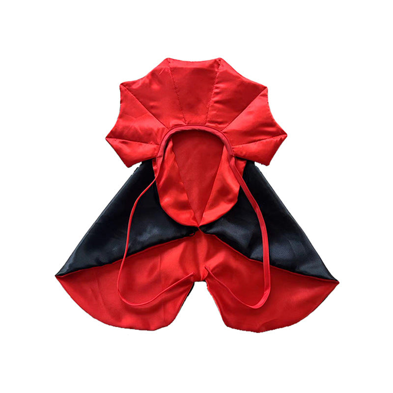 Halloween Pet Funny Bat Cloak – Costume with Hat for Dogs & Cats - TailTiddy