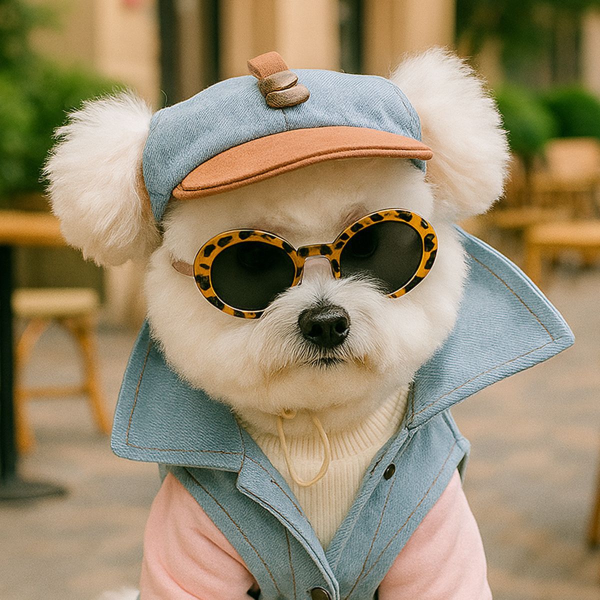 Pet Sun-protection Hat For Dressing Up And Photo Shoots - TailTiddy