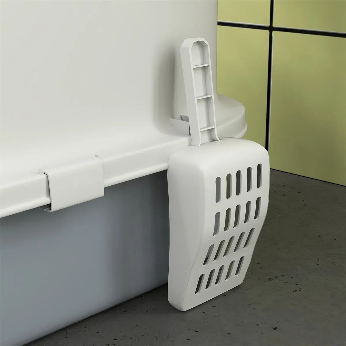 Cat Litter Box Enclosure – Fully Enclosed Design with Top Exit and Deodorizing Bags - TailTiddy