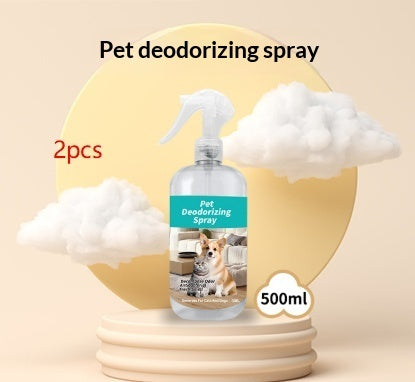 Highly Moisturizing Mineral Pet Deodorizer Spray – Odor Eliminator & Refresher for Cats and Dogs - TailTiddy