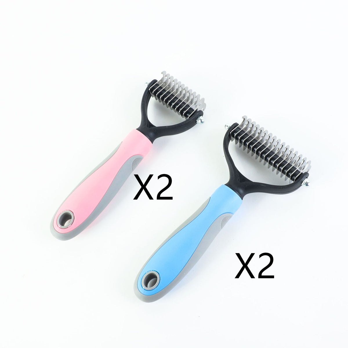Double-Sided Stainless Steel Deshedding Brush - TailTiddy