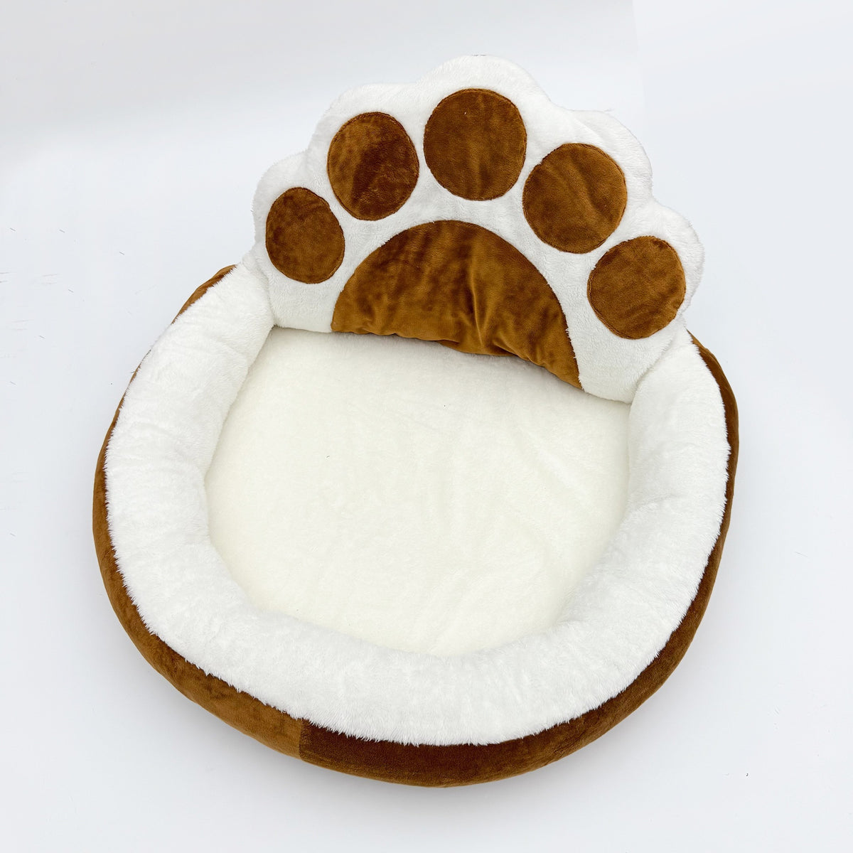 Open-Style Paw-Shaped Design, Soft And Comfortable Dog Sleeping Bed, Suitable For All Pets - TailTiddy