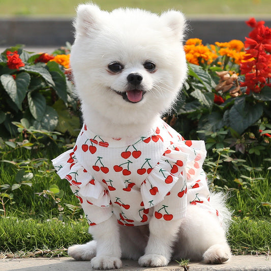 Fashion Personality Dog Bottoming Shirt Coat - TailTiddy