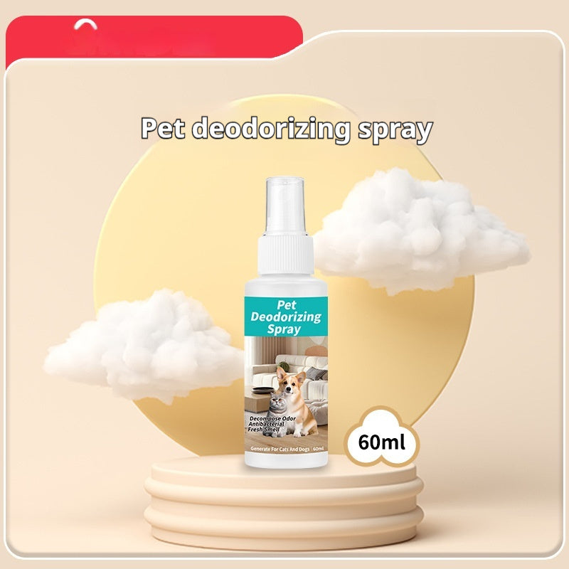 Highly Moisturizing Mineral Pet Deodorizer Spray – Odor Eliminator & Refresher for Cats and Dogs - TailTiddy