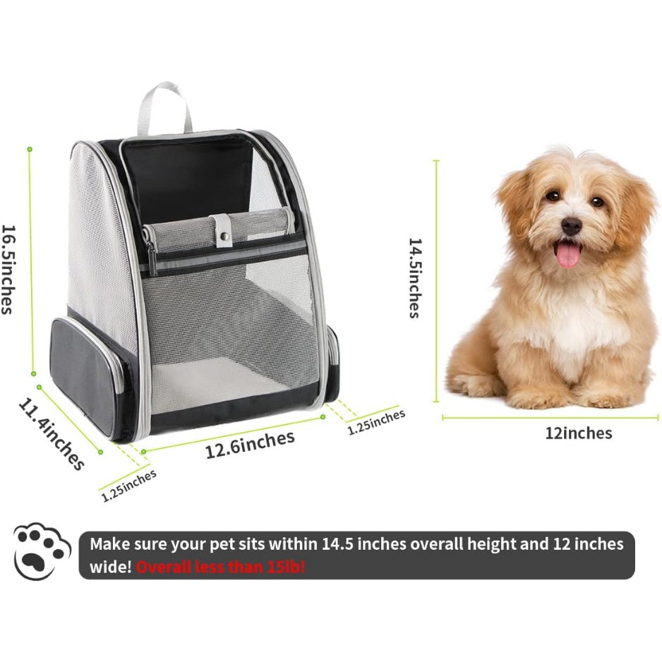 Traveler Bubble Backpack Pet Carriers For Cats And Dogs - TailTiddy