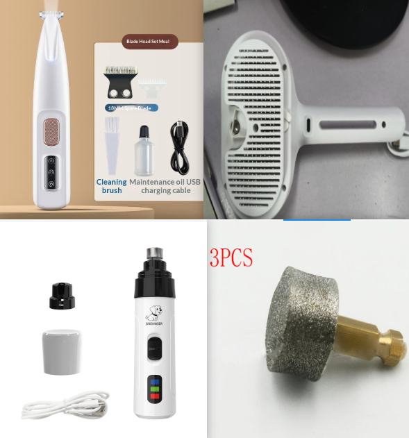 Waterproof Rechargeable Pet Hair Clipper For Cat Grooming - TailTiddy