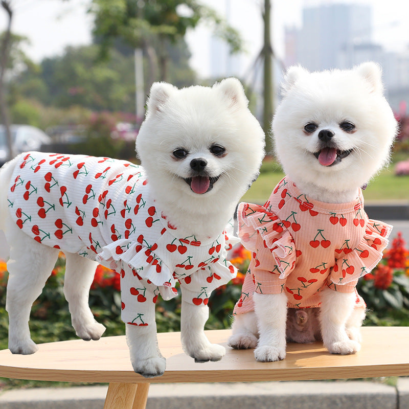 Fashion Personality Dog Bottoming Shirt Coat - TailTiddy