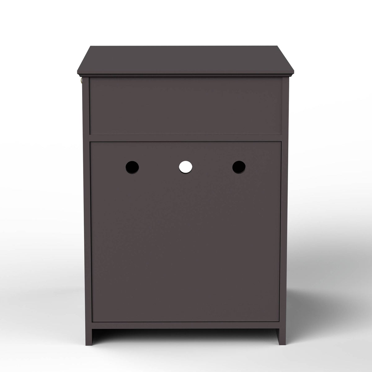 Wooden Pet House Cat Litter Box Enclosure with Drawer & Side Table – Indoor Pet Crate & Nightstand - TailTiddy
