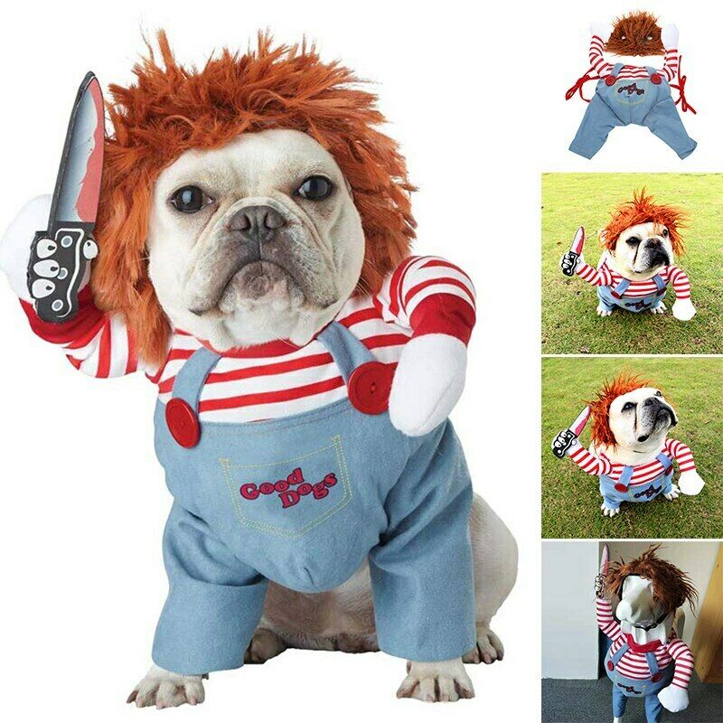 Halloween Pet Costume Pet Cowboy Rider Costume – Polyester Western Outfit for Dogs & Cats - TailTiddy