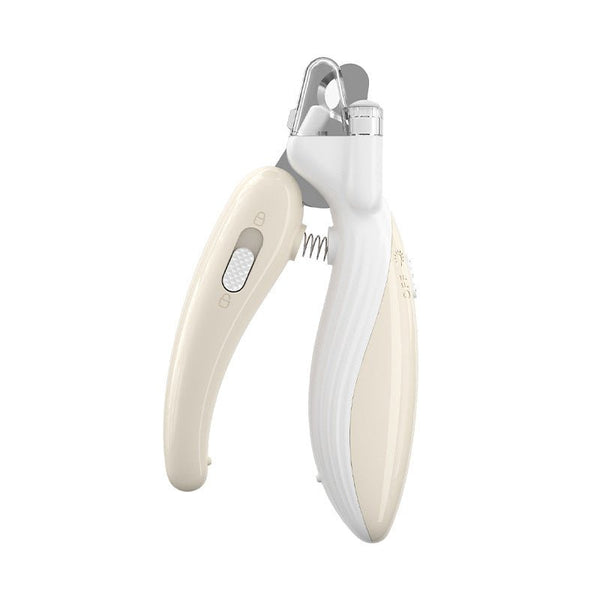 Ai Wo LED Pet Nail Clippers – Illuminated, Safe Grooming Tool for Dogs & Cats (Light Blue) - TailTiddy