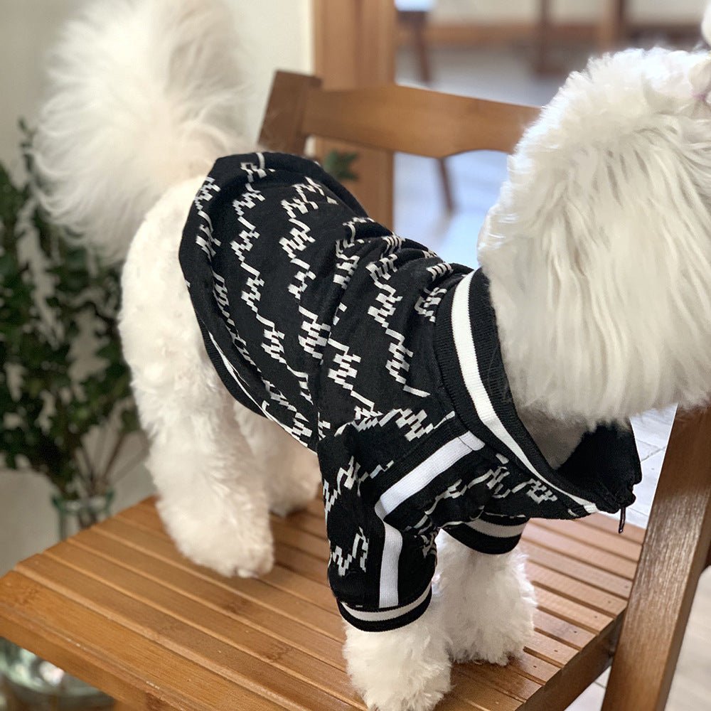 Autumn And Winter Teddy Pet Jacket Zipper Coat - TailTiddy