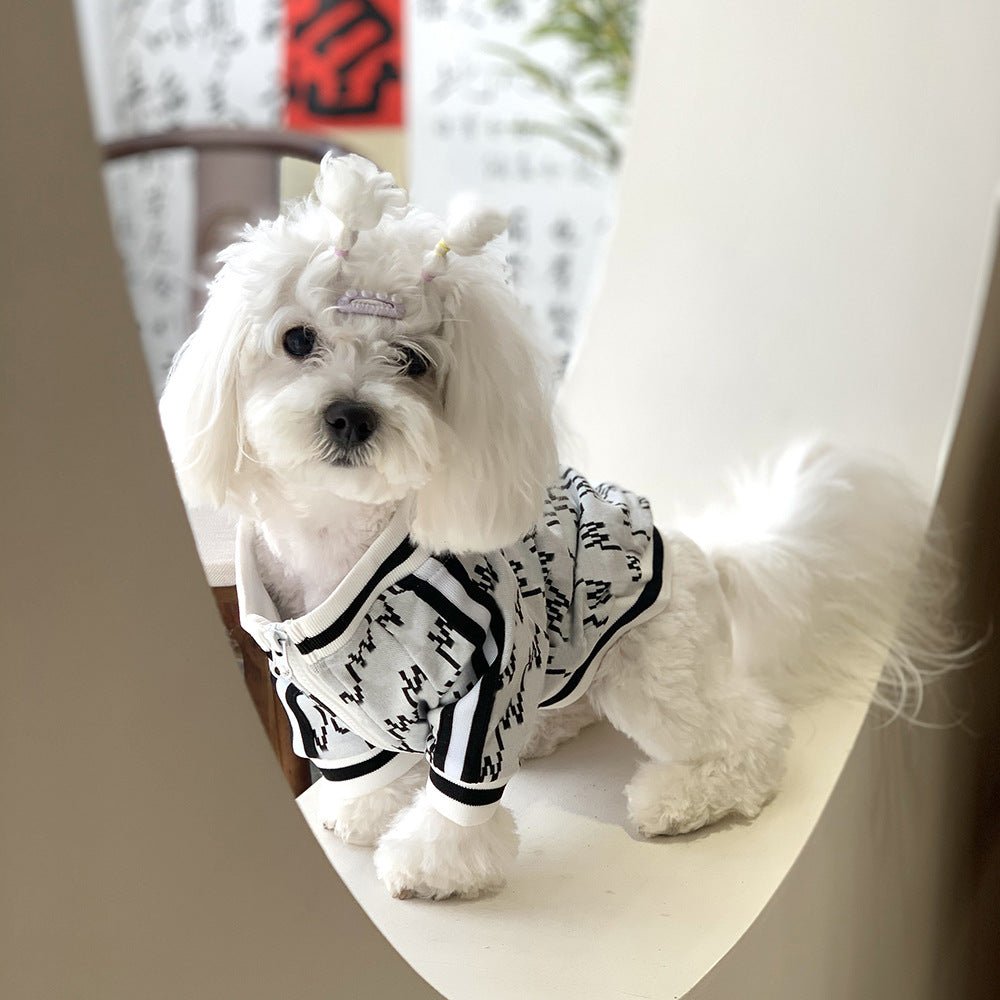 Autumn And Winter Teddy Pet Jacket Zipper Coat - TailTiddy