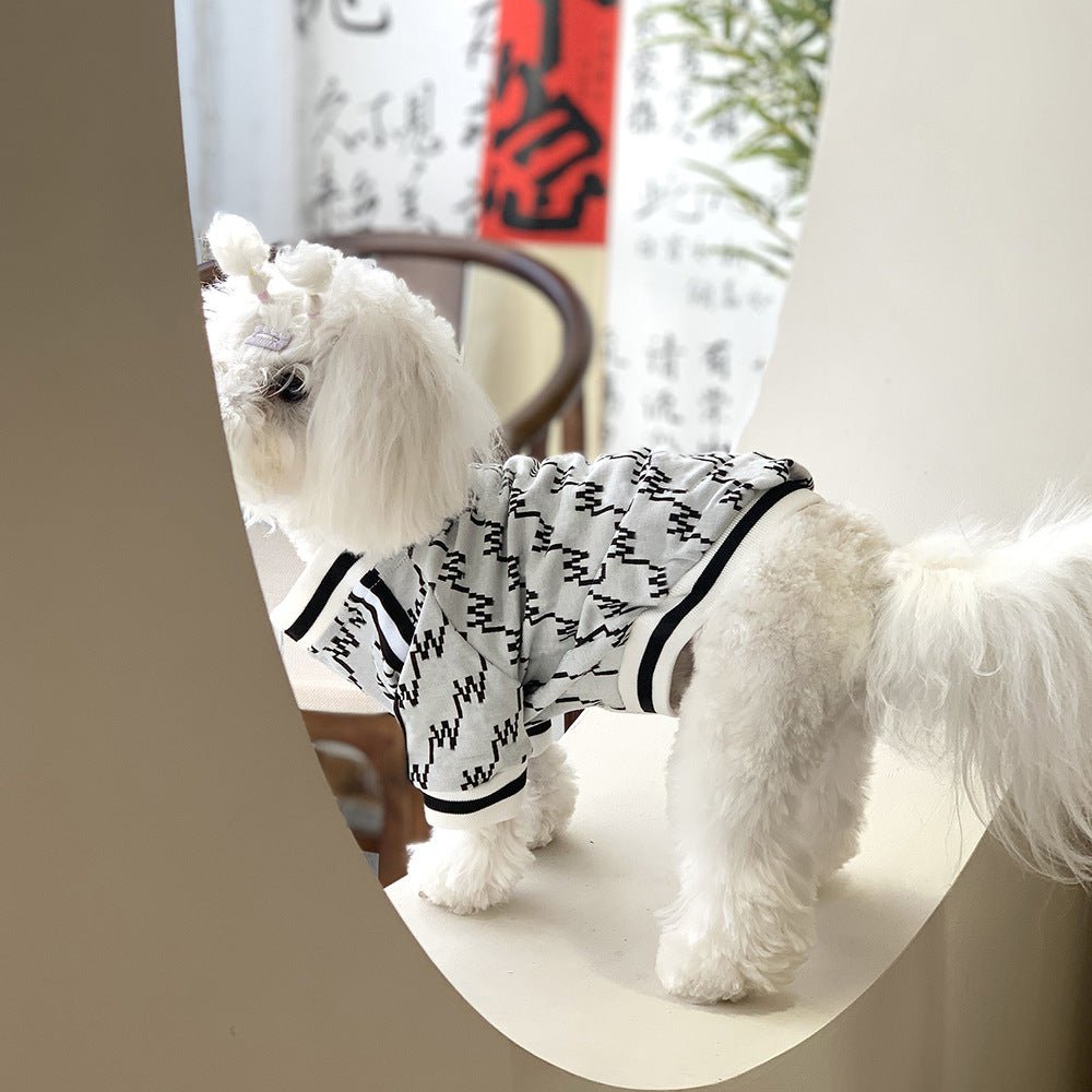 Autumn And Winter Teddy Pet Jacket Zipper Coat - TailTiddy