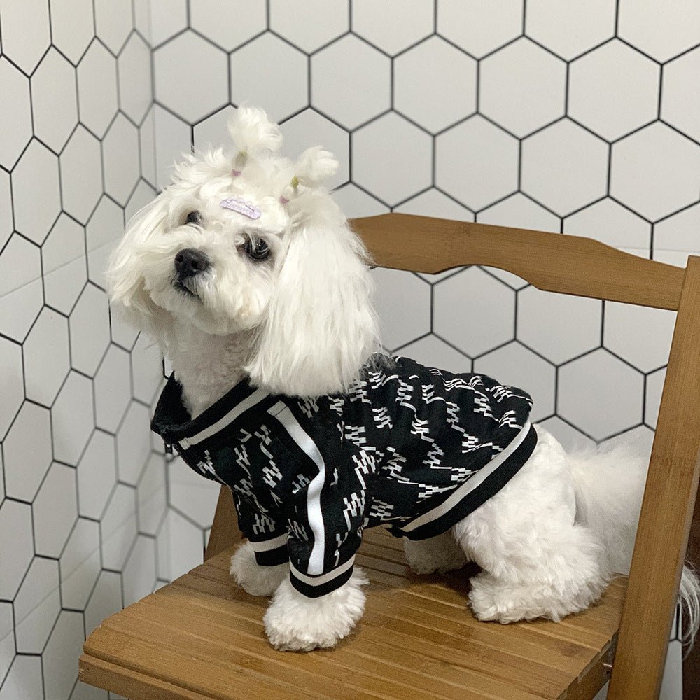 Autumn And Winter Teddy Pet Jacket Zipper Coat - TailTiddy