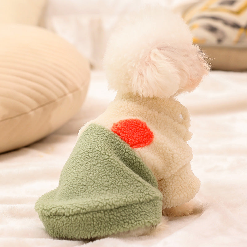 Pet Autumn And Winter Wool Proof Lamb Clothes - TailTiddy