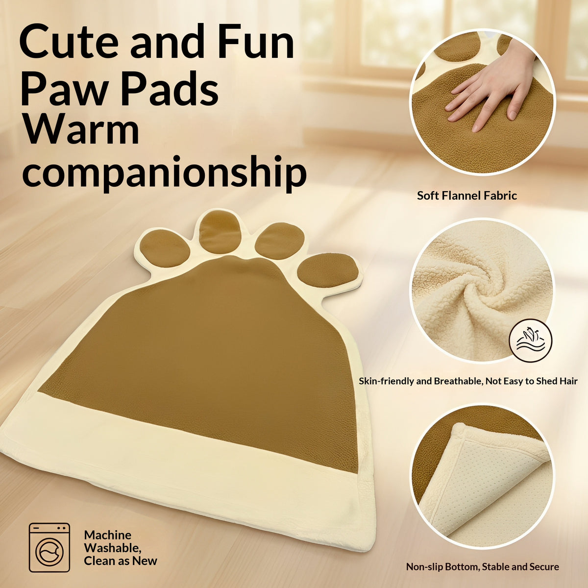 Cat And Dog Sleeping Mats, Soft And Warm Blankets, Autumn And Winter Warm Pet Supplies - TailTiddy