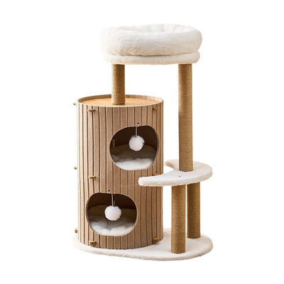 Cat Tree For Home Use, Space-saving Cave-style Cat Bed - TailTiddy