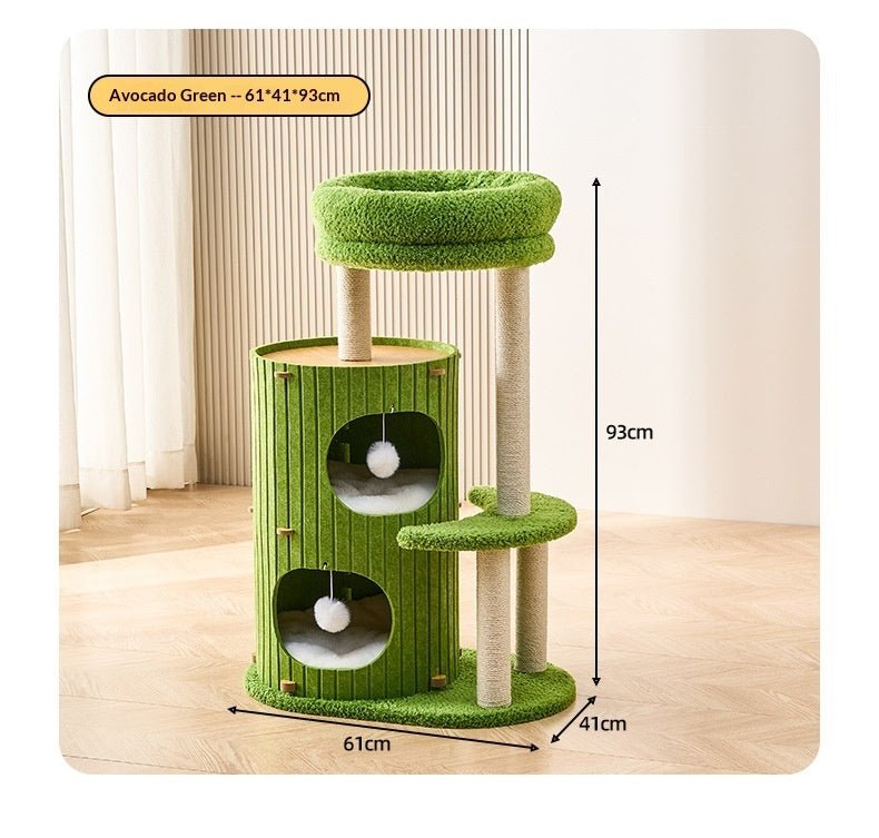 Cat Tree For Home Use, Space-saving Cave-style Cat Bed - TailTiddy