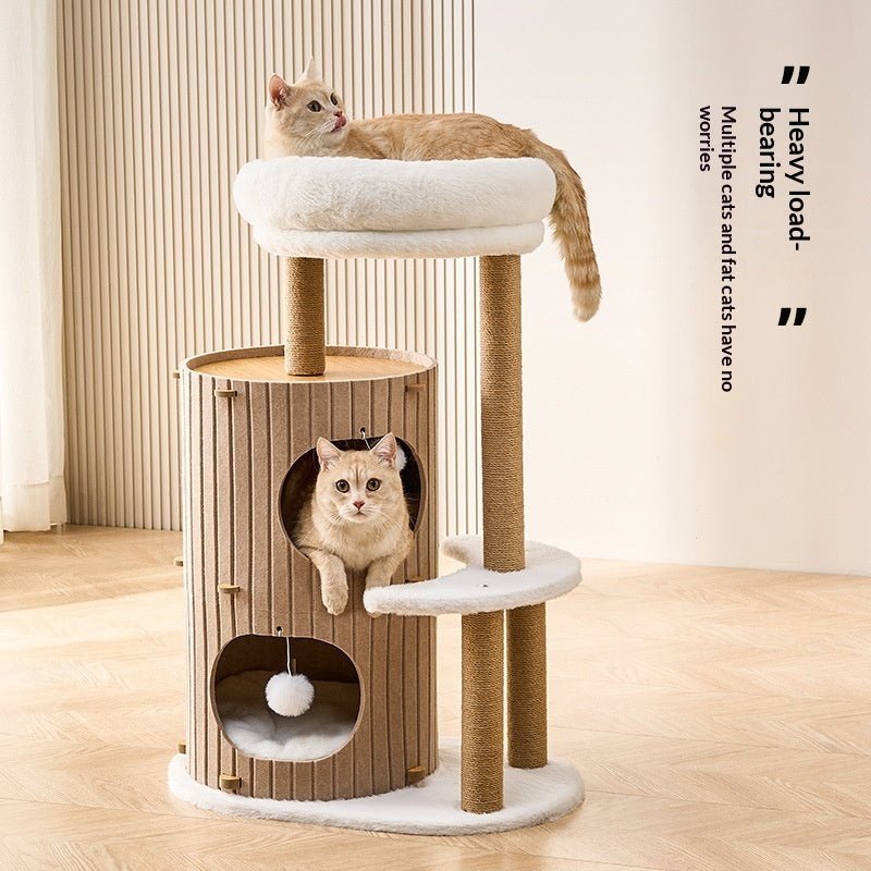 Cat Tree For Home Use, Space-saving Cave-style Cat Bed - TailTiddy