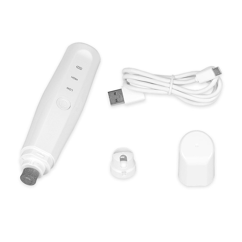 Electric Pet Nail Grinder Kit – Low-Noise USB Rechargeable - TailTiddy