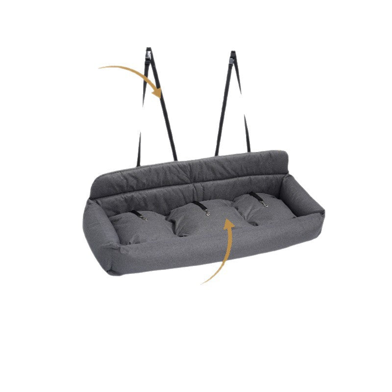 Rear-seat Pet Bed For Cars Dog Bed - TailTiddy