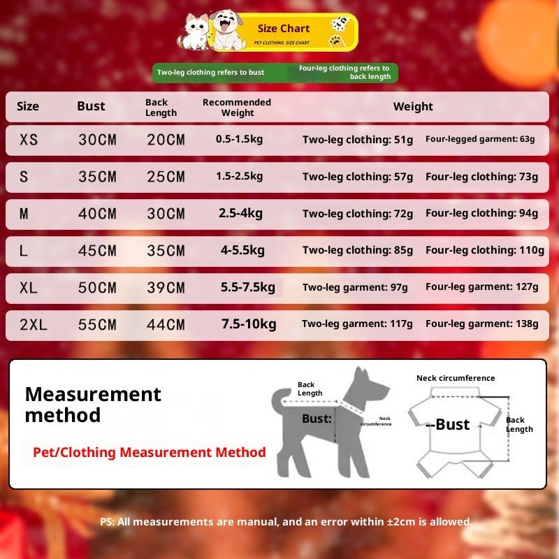 Christmas Elk Pet Sweatshirt &amp; Vest – Warm Xmas Costume for Dogs & Cats - TailTiddy
