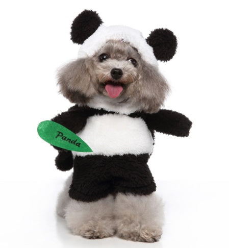 Cosplay Pet Standing Outfit – Funny Dog Costume with Hat, Clothes, and Cloak for Halloween & Christmas - TailTiddy