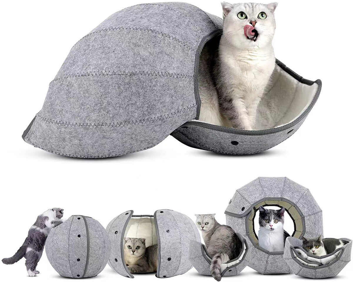 Foldable Breathable Pet Bed Cat Nest - TailTiddy