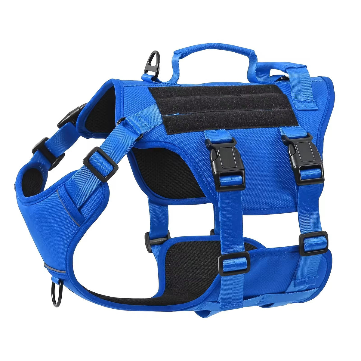 Durable Nylon Tactical Service Dog Harness - TailTiddy