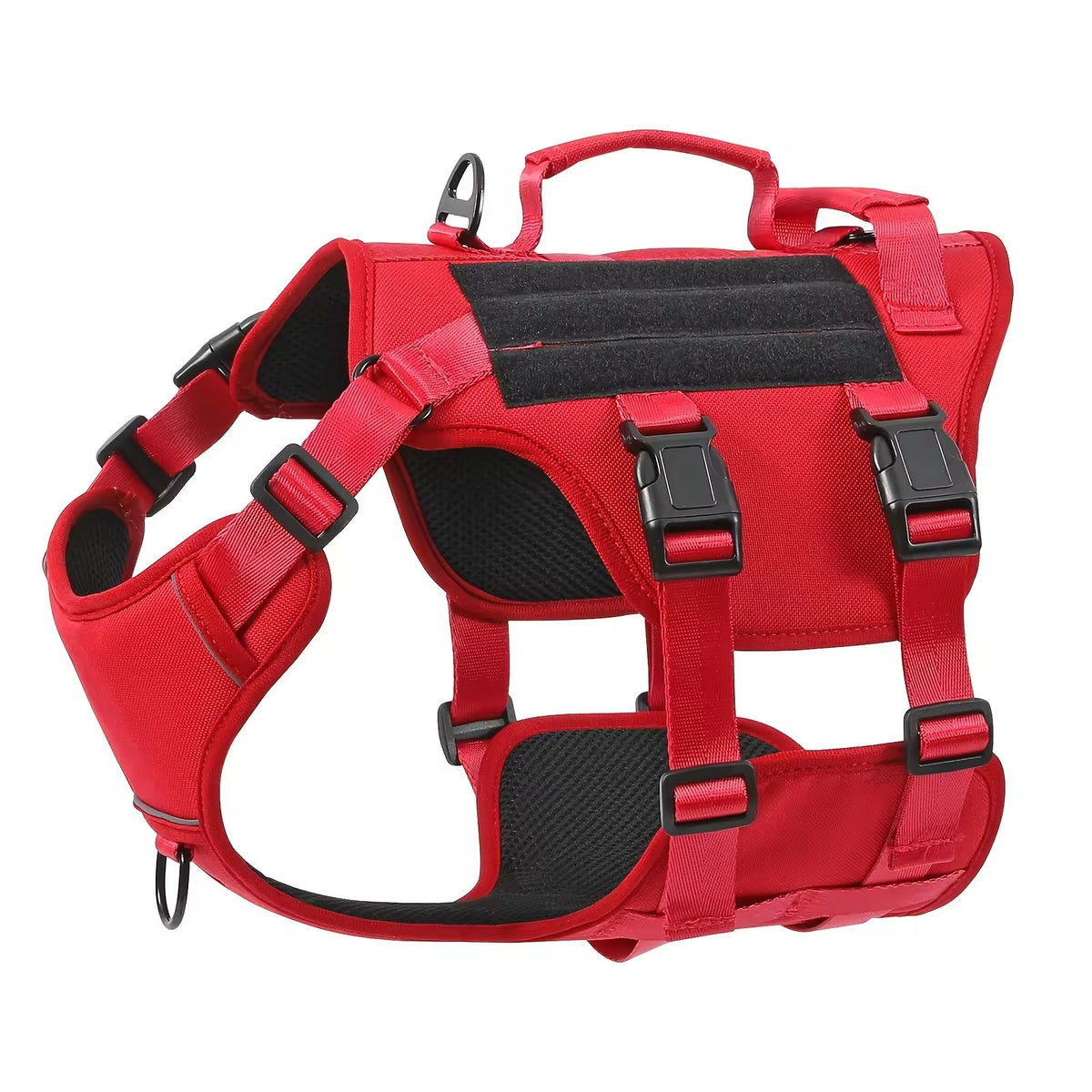Durable Nylon Tactical Service Dog Harness - TailTiddy