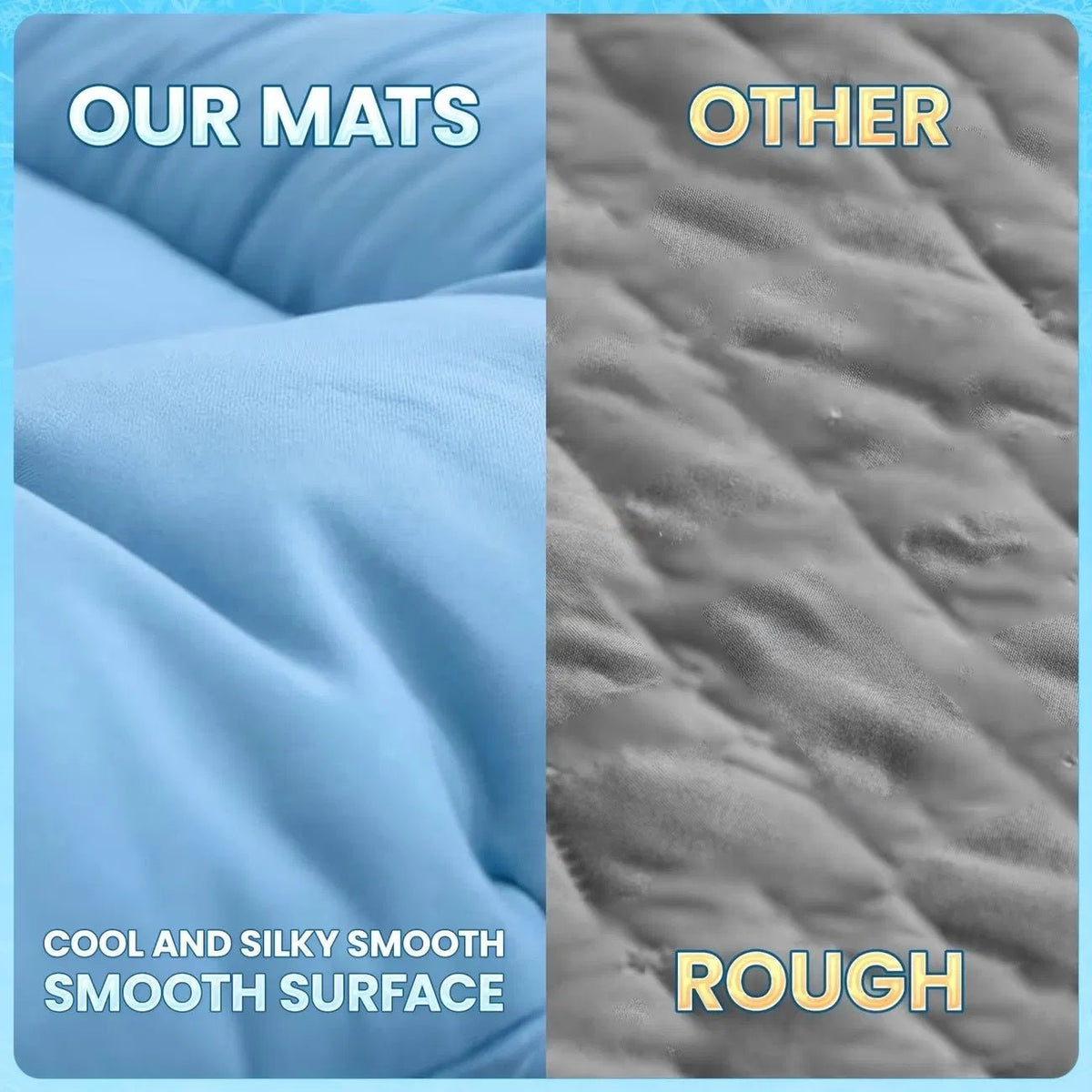 Extra-Large Cooling Dog Sofa Bed and Ultra-Soft Plush Pet Mat - TailTiddy