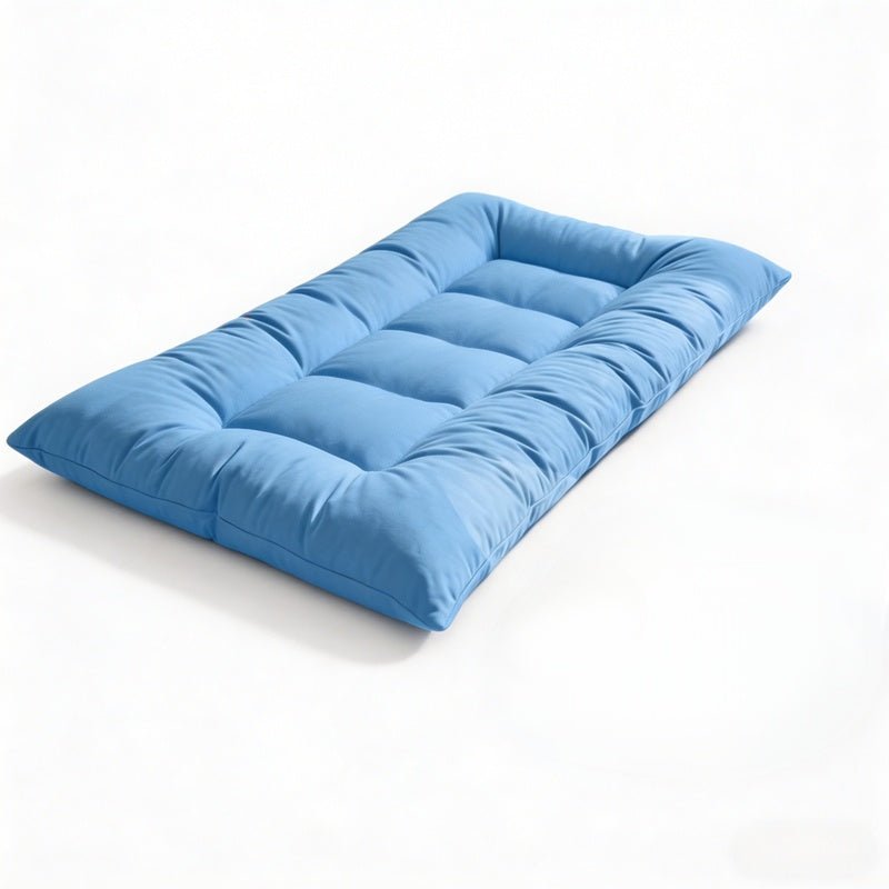 Extra-Large Cooling Dog Sofa Bed and Ultra-Soft Plush Pet Mat - TailTiddy