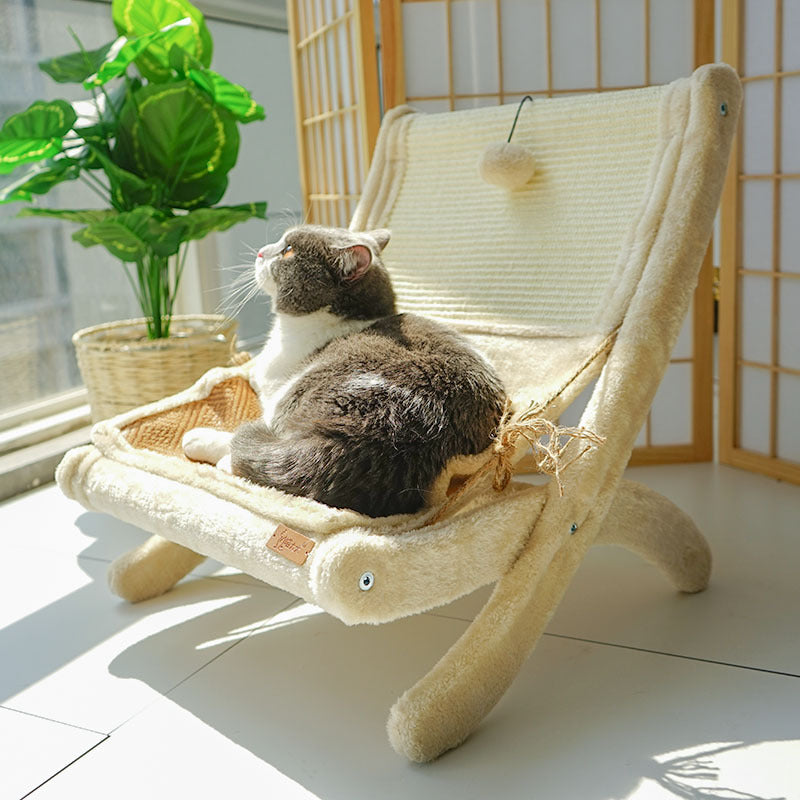 Pet Cat Sofa Bed Sunbathing Chair - TailTiddy