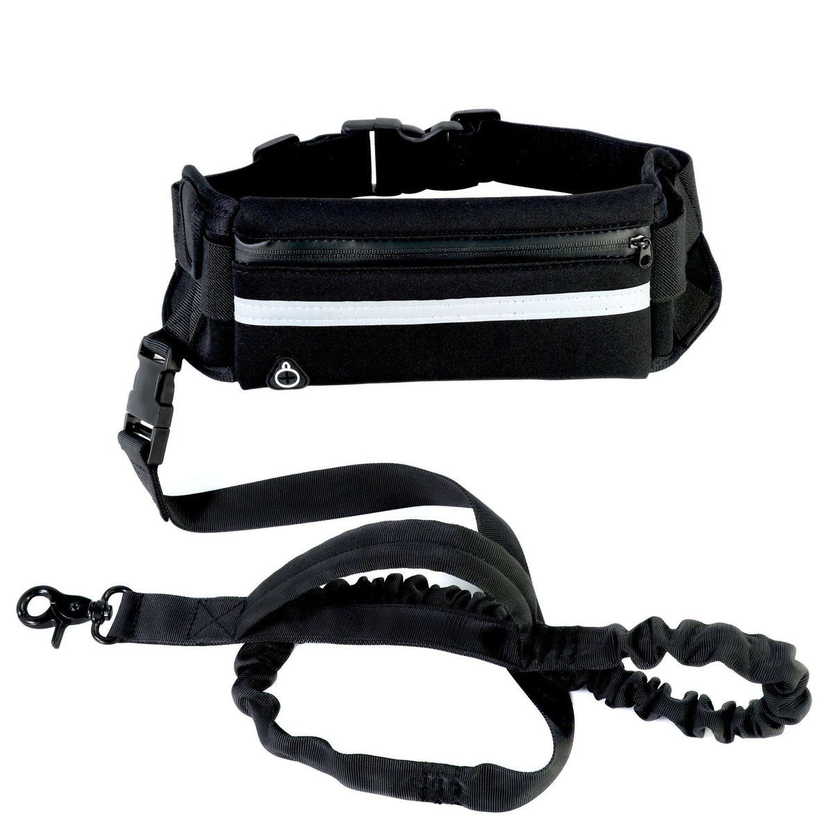 Hands-Free Dog Leash – Pet Walking and Training Belt with Shock-Absorbing - TailTiddy