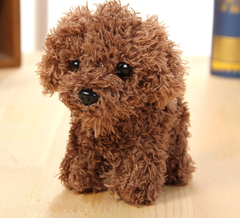 Long-Haired Dog Pendant – Pet Doll Teddy Dog Toy & Bag Accessory - TailTiddy