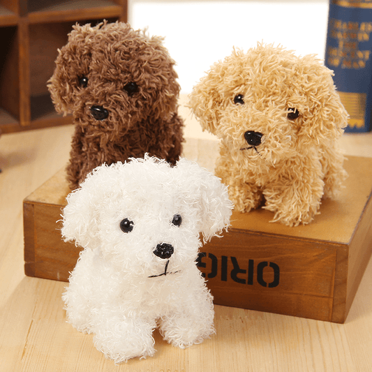 Long-Haired Dog Pendant – Pet Doll Teddy Dog Toy & Bag Accessory - TailTiddy