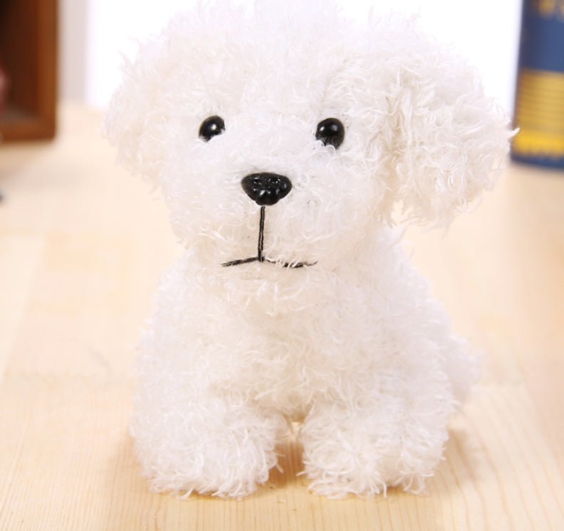 Long-Haired Dog Pendant – Pet Doll Teddy Dog Toy & Bag Accessory - TailTiddy